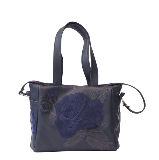 Julia - Midnight - Blue Suede Rose