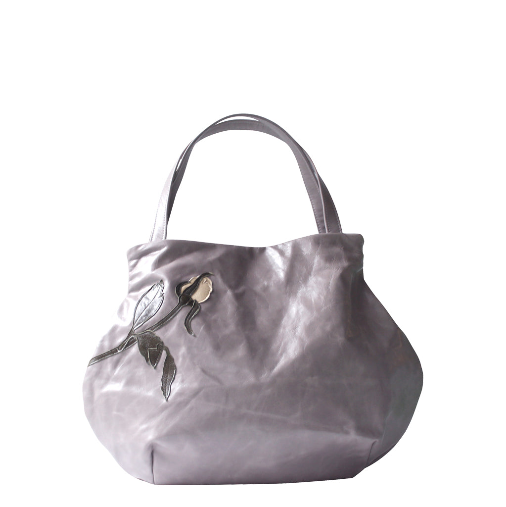 Boogaloo Handbag - Dove Grey - Vanilla Classic Rose