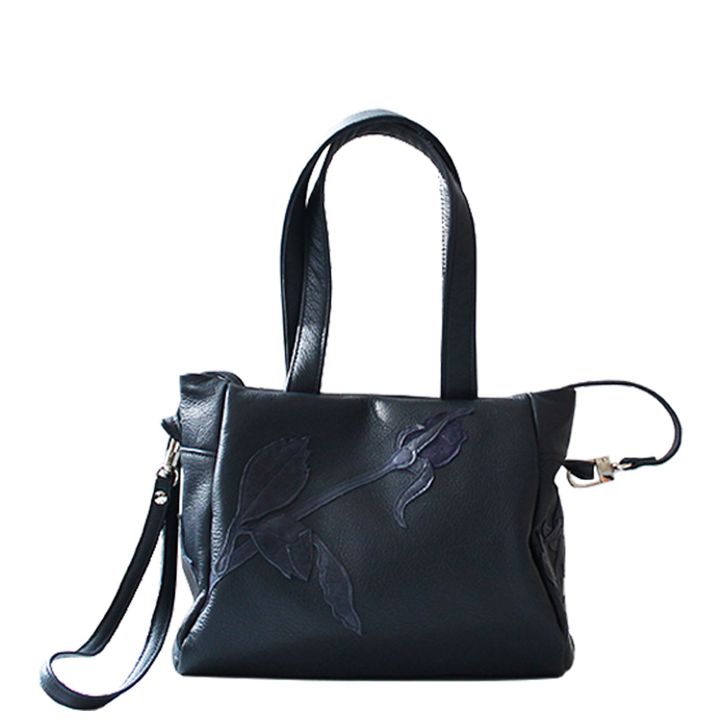 Julia - Midnight - Blue Suede Rose