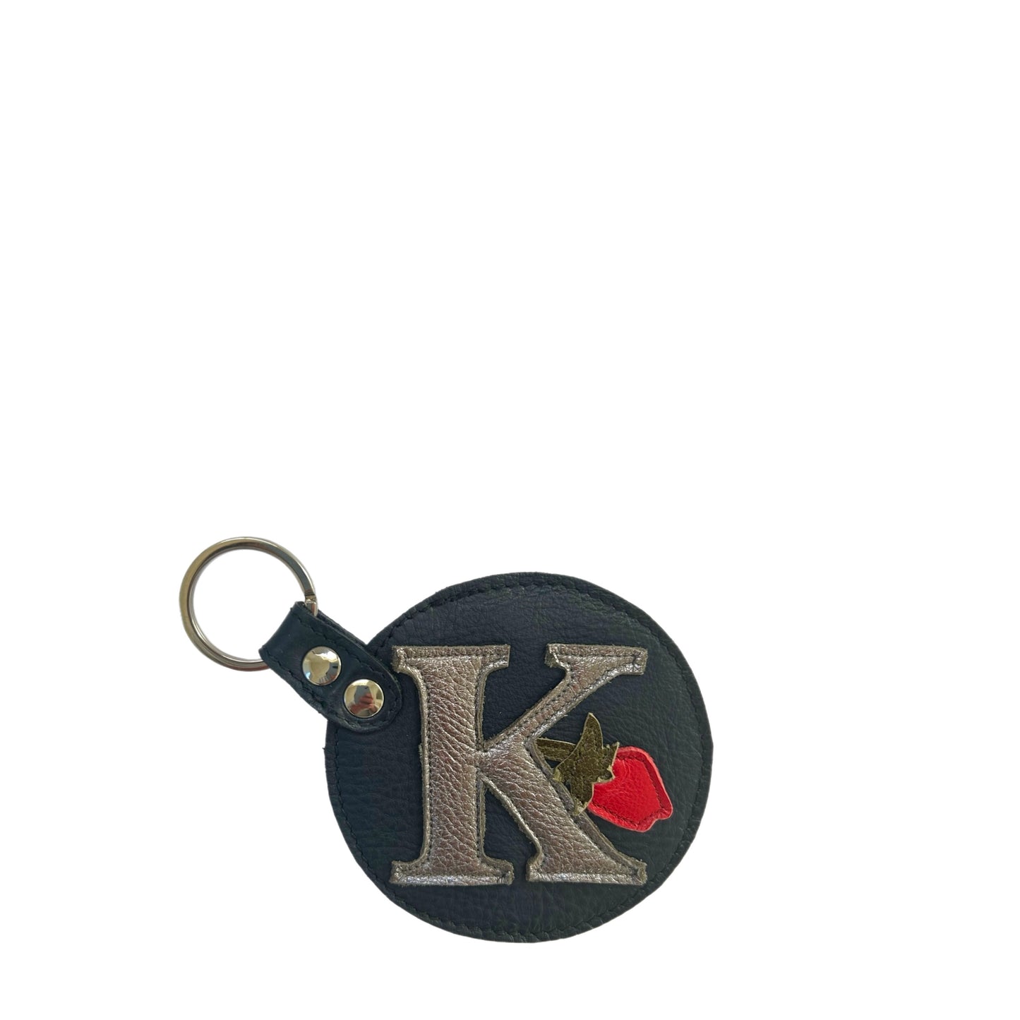 Personalised Keyring - White - Forget Me Not