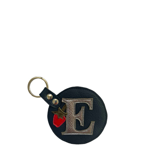 Personalised Keyring - Midnight - Strawberry