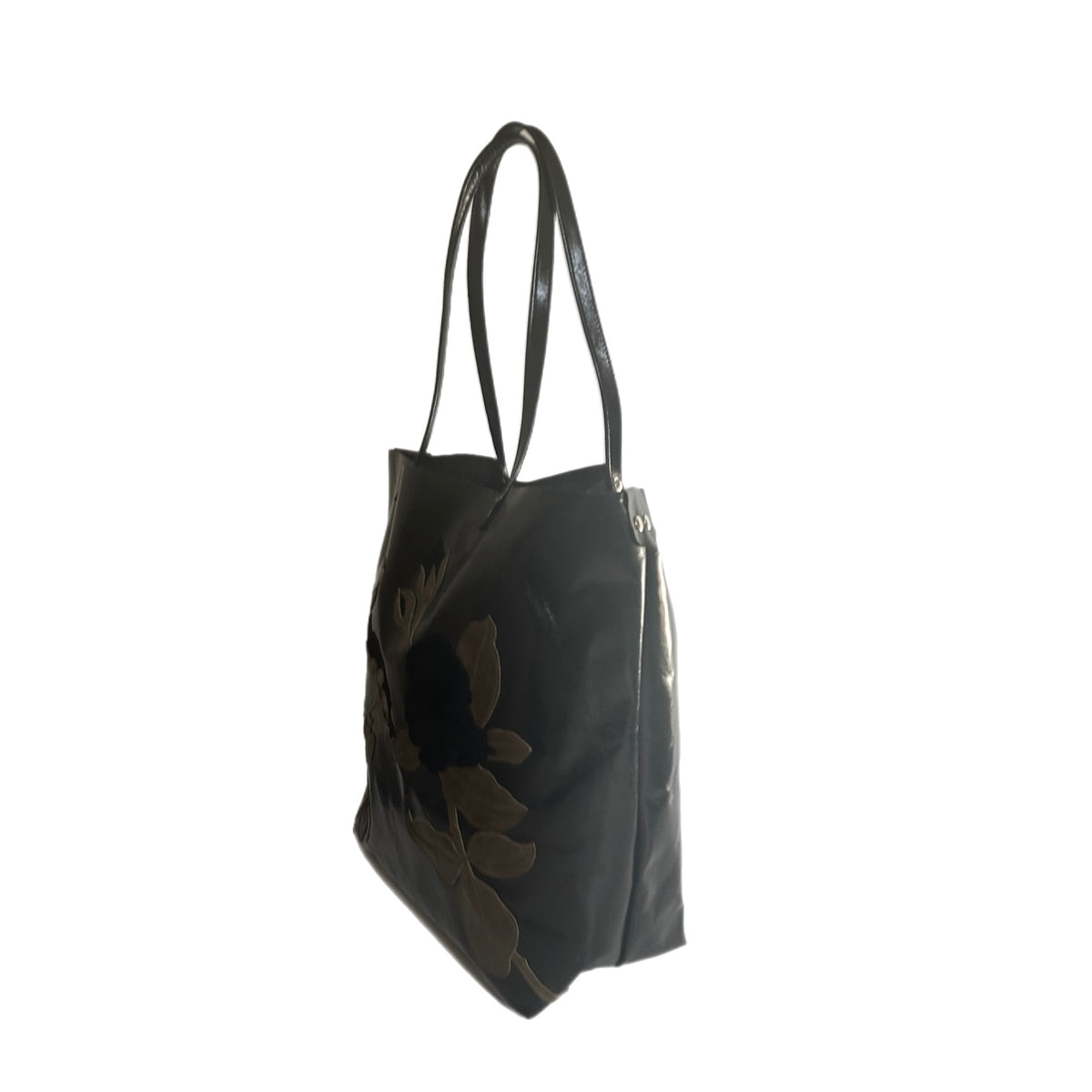 Chester-Black-Black Suede Rose