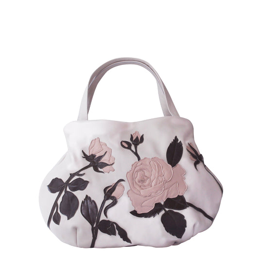 Boogaloo Handbag - Milk - Classic Pale Pink Rose