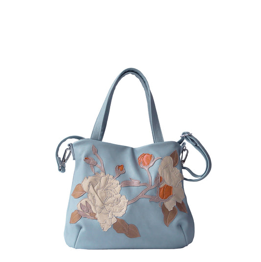 Evie Handbag – Aquamarine – Albertine Rose