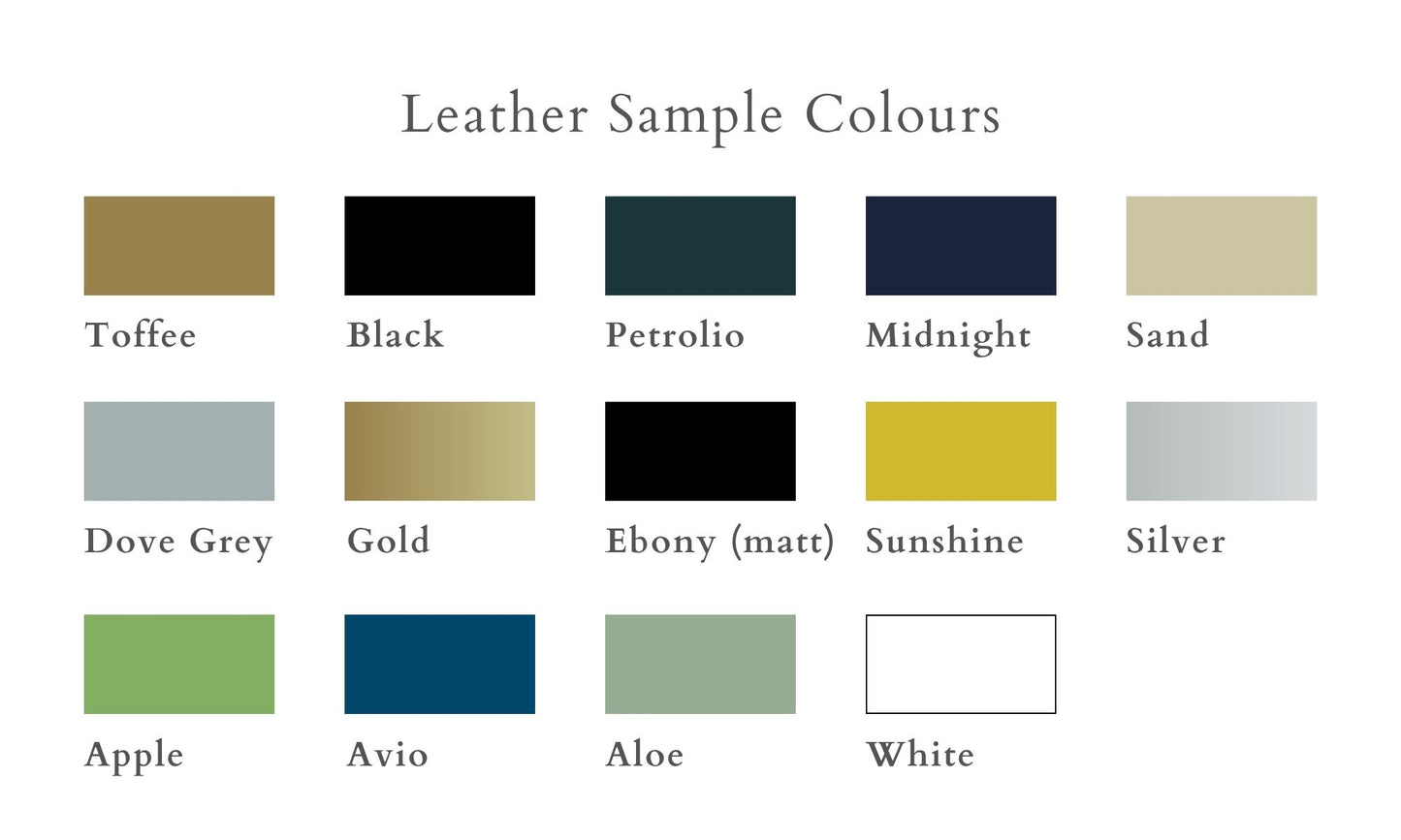 Leather Sample Booklet