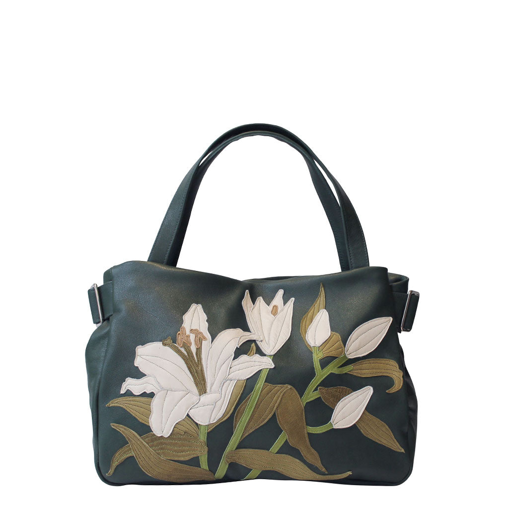 Tanza Handbag - Forest - Lily Garden