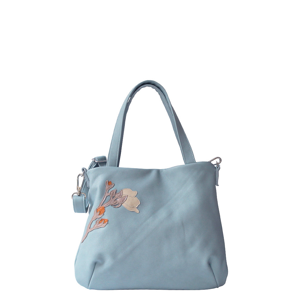 Evie Handbag – Aquamarine – Albertine Rose