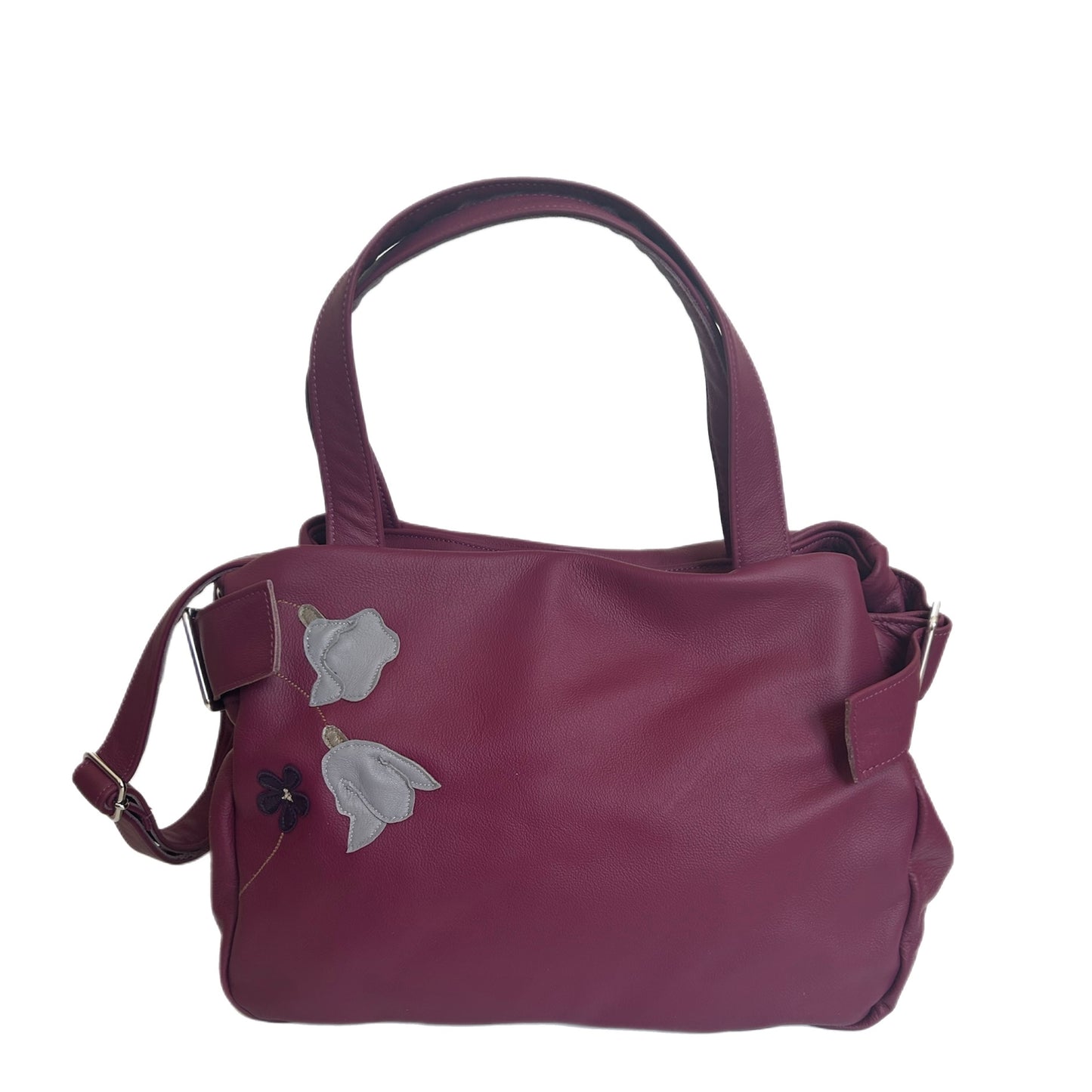 Bloomsbury with Strap - Plum - Bellflower Beauty