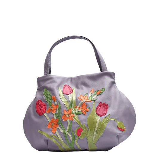 Boogaloo Handbag – Mulberry – Chincherinche Garden