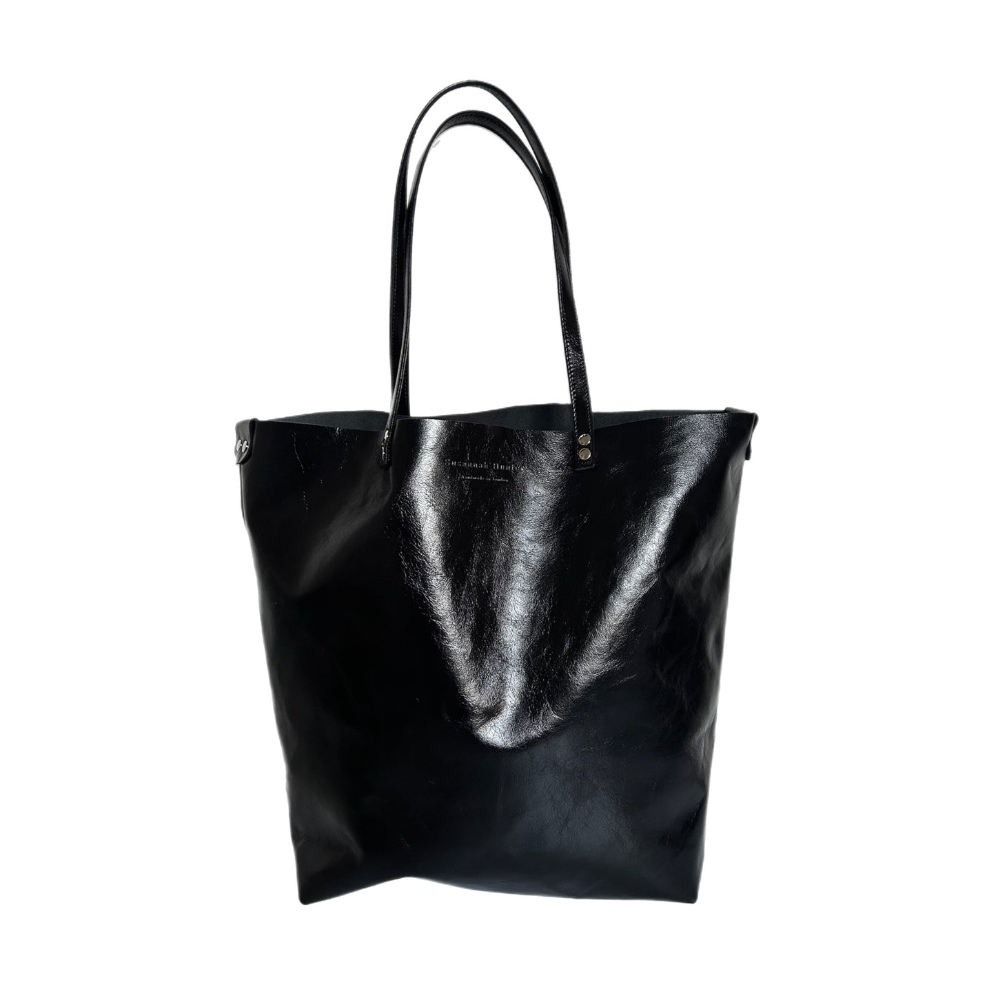 Chester Tote Bag - Black - Cream Dahlia