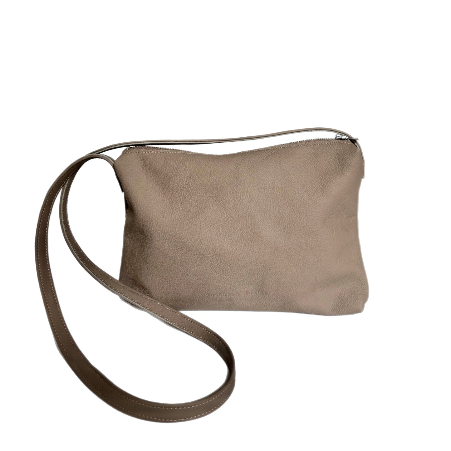 Hampton Handbag - Cappuccino- Pink Cosmos Carnival