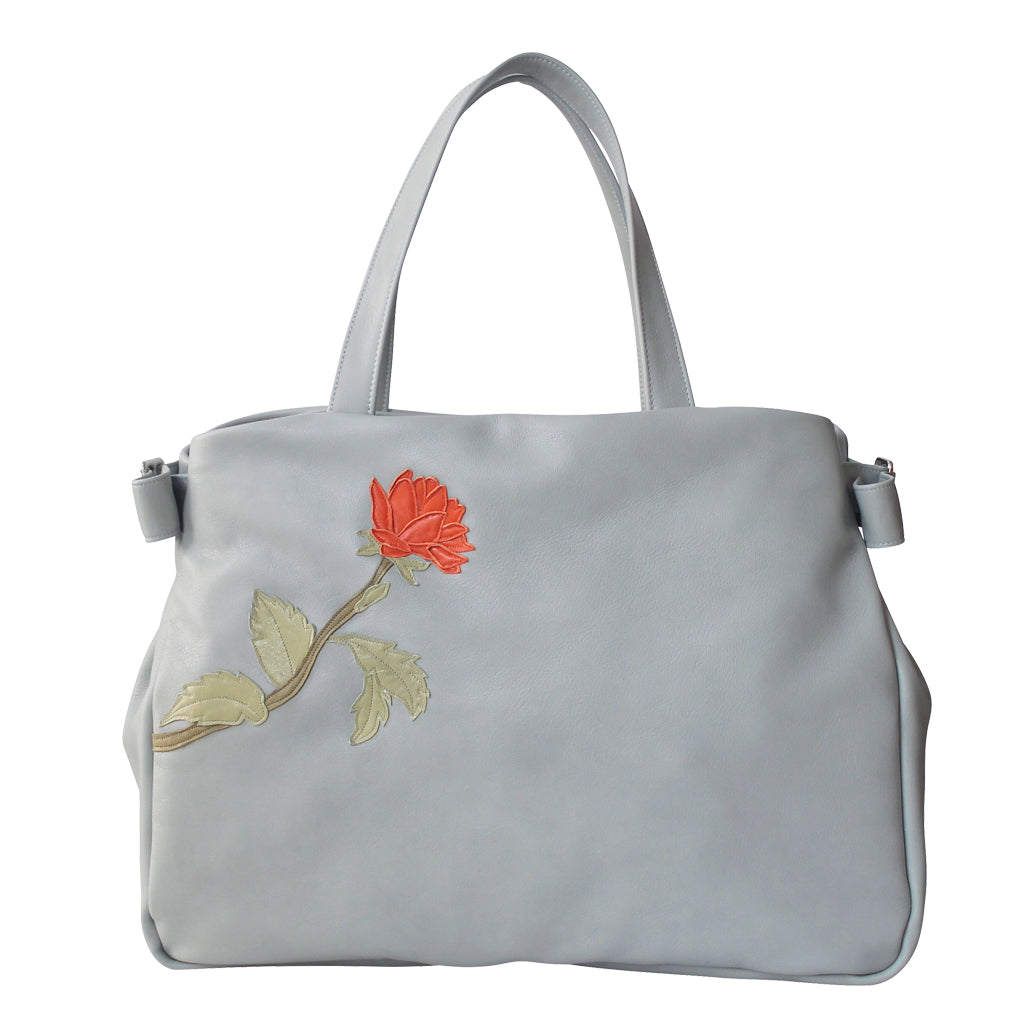 Overnight Bag - Eau De Nil - Dahlia Symphony